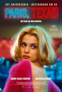 Cartaz do filme 40º ANIVERSÁRIO: PARIS, TEXAS 4K