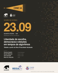 Cartaz do filme CINE IA: PRIVACIDADE HACKEADA