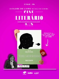Cartaz do filme CINE LITERÁRIO: CLUBE DO LIVRO TONI MORRINSON