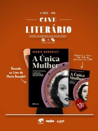 Cartaz do filme CINE LITERÁRIO – MARIE BENEDICT: A ÚNICA MULHER