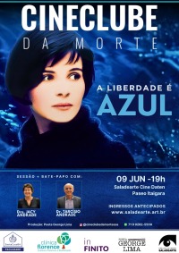 Cartaz do filme CINECLUBE DA MORTE: A LIBERDADE É AZUL