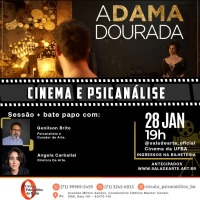Cartaz do filme CINEMA E PSICANÁLISE: A DAMA DOURADA