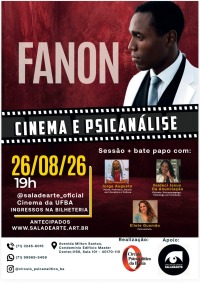 Cartaz do filme CINEMA E PSICANÁLISE: FANON