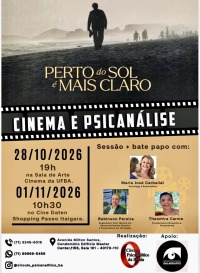 Cartaz do filme CINEMA E PSICANÁLISE: PERTO DO SOL É MAIS CLARO
