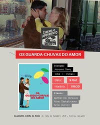 Cartaz do filme CINEMA EM MOVIMENTO: OS GUARDA-CHUVAS DO AMOR