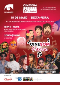 Cartaz do filme CINESOM A-TRIBUTOS: BUENA VISTA SOCIAL CLUB