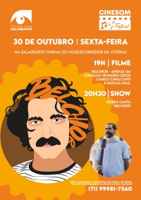 Cartaz do filme CINESOM BELCHIOR: BELCHIOR - APENAS UM CORAÇÃO SELVAGEM