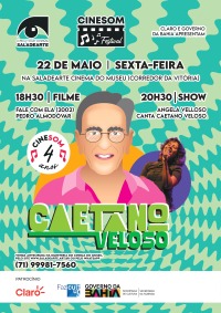 Cartaz do filme CINESOM CAETANO VELOSO: FALE COM ELA