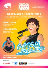 Cartaz do filme CINESOM CÁSSIA ELLER: CLÉO DAS 5 ÀS 7