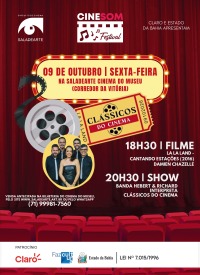 Cartaz do filme CINESOM CLÁSSICOS DO CINEMA: LA LA LAND - CANTANDO ESTAÇÕES