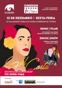 Cartaz do filme CINESOM GAL COSTA: MEU NOME É GAL