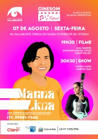 Cartaz do filme CINESOM MARINA LIMA: UMA GAROTA CHAMADA MARINA