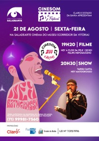 Cartaz do filme CINESOM NEY MATOGROSSO: NEY À FLOR DA PELE