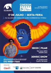 Cartaz do filme CINESOM: TIM MAIA