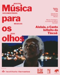 Cartaz do filme IN-EDIT 2026: ALELUIA – O CANTO INFINITO DO TINCOÃ