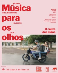 Cartaz do filme IN-EDIT 2026: O CANTO DAS MÃOS