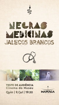 Cartaz do filme NEGRAS MEDICINAS – JALECOS BRANCOS