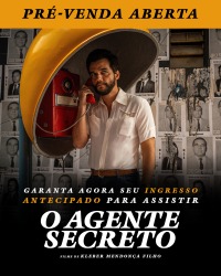 Cartaz do filme O AGENTE SECRETO